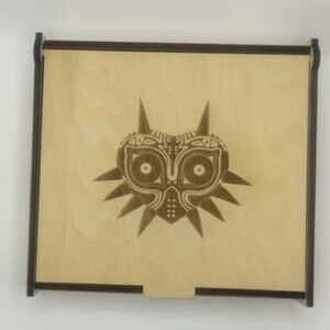 Zelda Majora’s Mask Glass Engraving – A Magical Display Piece